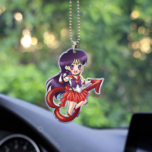 Sailor Mars Symbol Ornament Custom Sailor Moon Anime Car Interior Accessories - Gearcarcover - 2