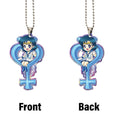 Sailor Mercury Symbol Ornament Custom Sailor Moon Anime Car Interior Accessories - Gearcarcover - 4
