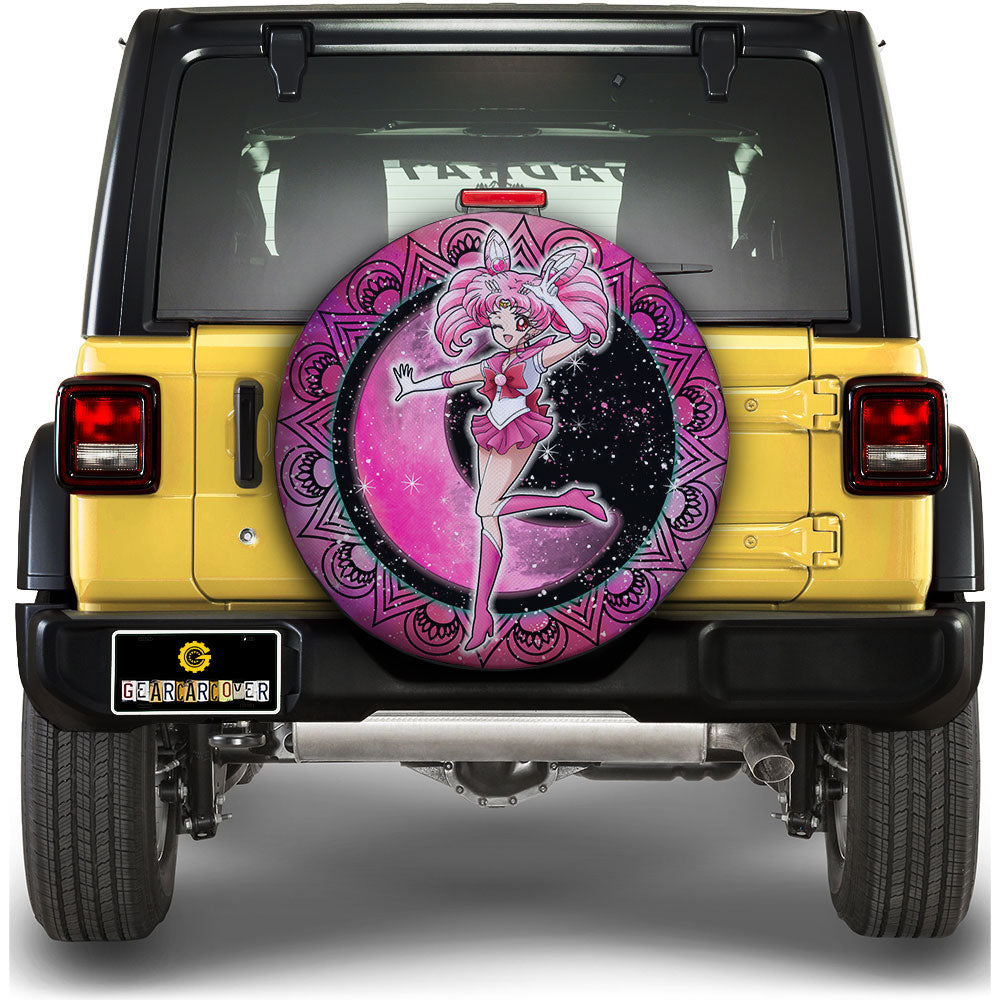 Sailor Moon Sailor Chibi Moon Spare Tire Covers Custom - Gearcarcover - 1