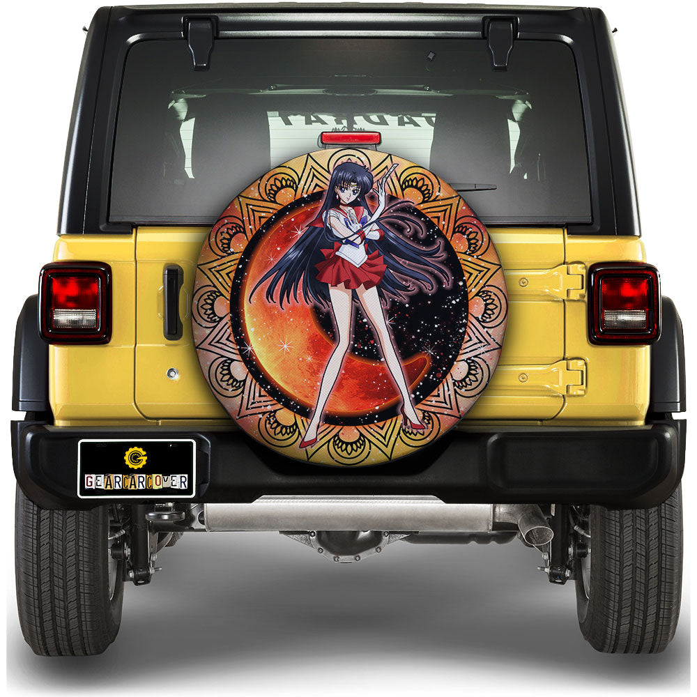 Sailor Moon Sailor Mars Spare Tire Covers Custom - Gearcarcover - 1