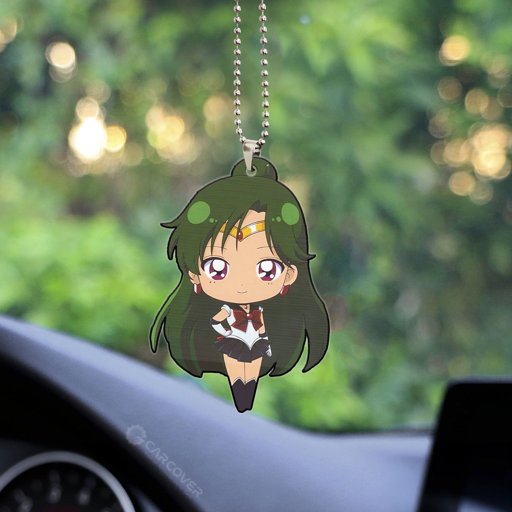 Sailor Moon Sailor Pluto Ornament Custom Anime Car Accessories - Gearcarcover - 2