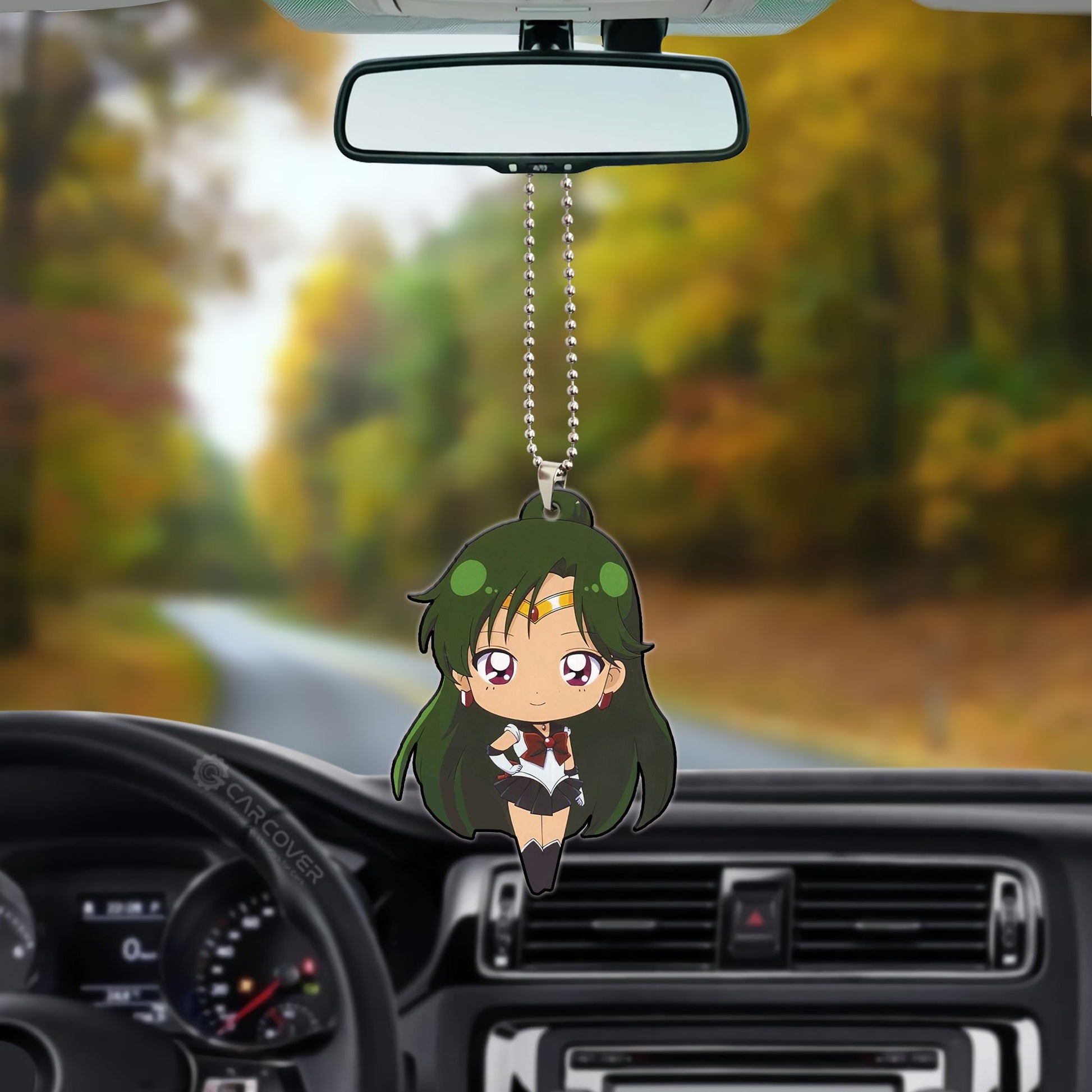 Sailor Moon Sailor Pluto Ornament Custom Anime Car Accessories - Gearcarcover - 3