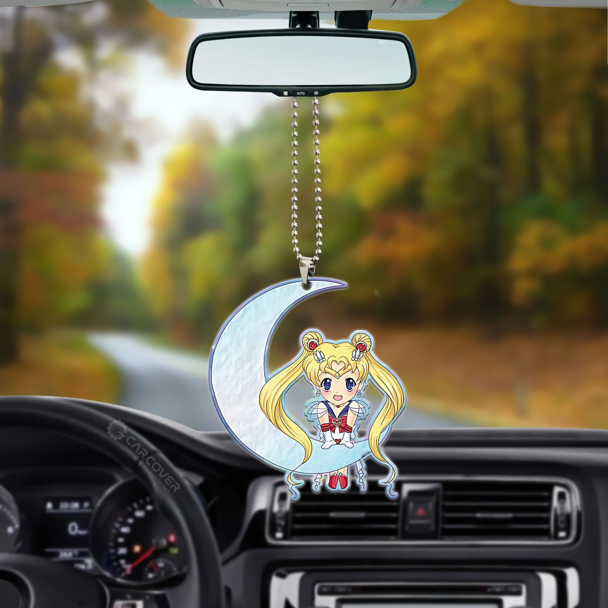Sailor Moon Symbol Ornament Custom Anime Car Interior Accessories - Gearcarcover - 3