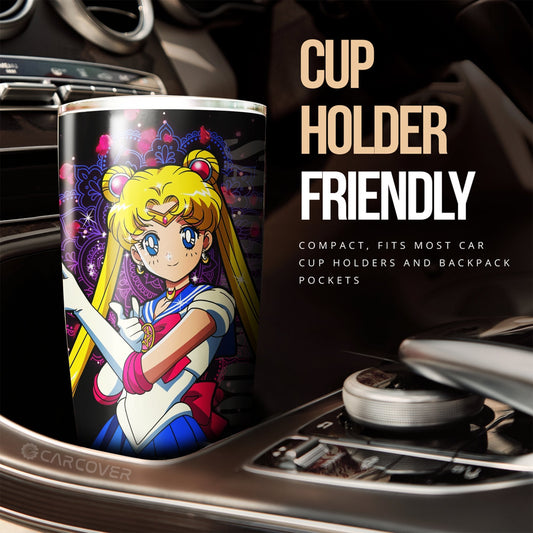 Sailor Moon Tumbler Cup Custom Anime Car Interior Accessories - Gearcarcover - 2
