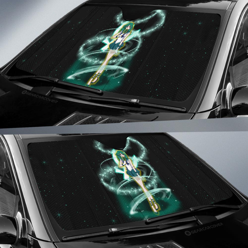 Sailor Neptune Car Sunshade Custom Sailor Moon Anime Car Interior Accessories - Gearcarcover - 3