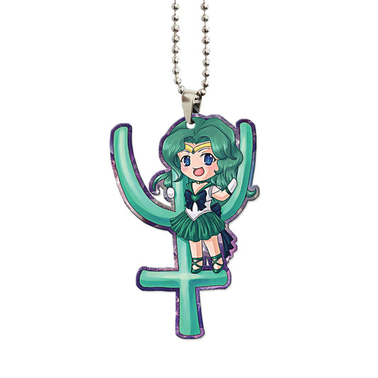 Sailor Neptune Symbol Ornament Custom Sailor Moon Anime Car Accessories - Gearcarcover - 1