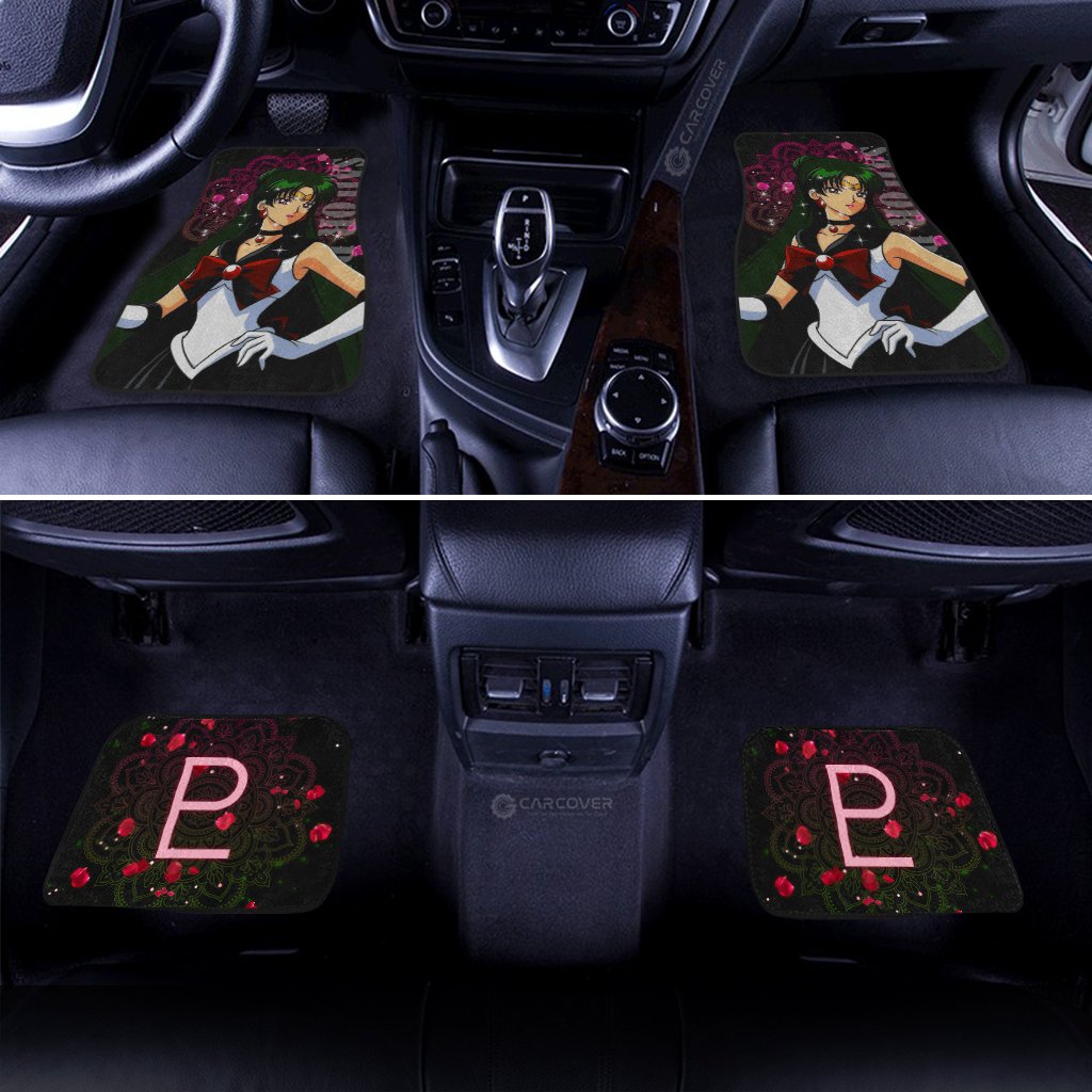 Sailor Pluto Car Floor Mats Custom Sailor Moon Anime Car Interior Accessories - Gearcarcover - 3