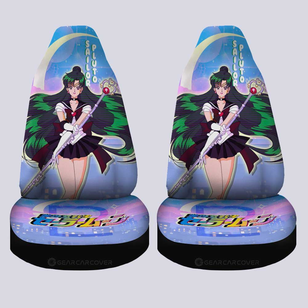Sailor Pluto Car Seat Covers Custom Sailor Moon Anime For Car Decoration - Gearcarcover - 4