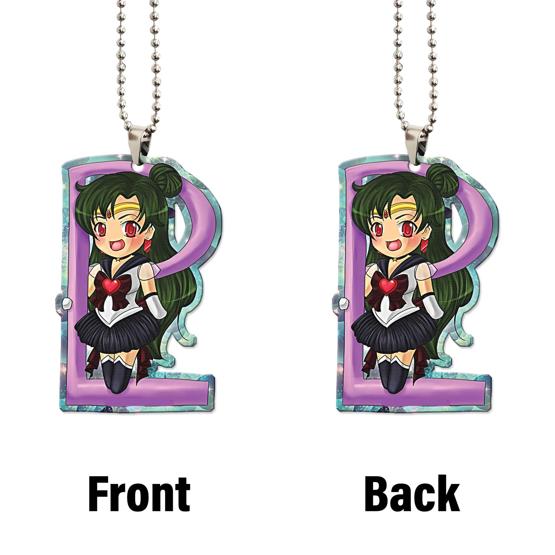 Sailor Pluto Symbol Ornament Custom Sailor Moon Anime Car Interior Accessories - Gearcarcover - 4