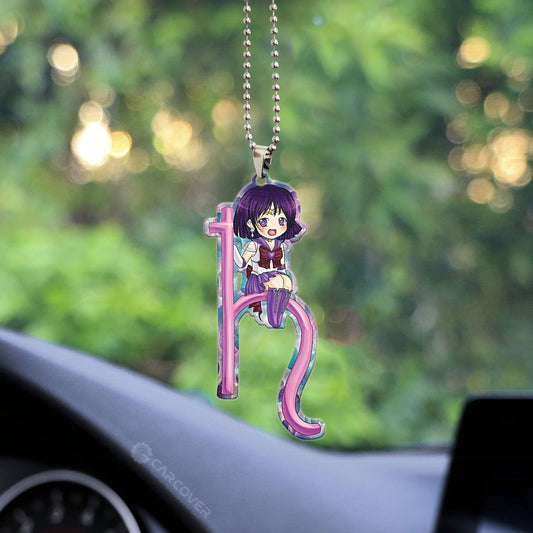 Sailor Saturn Symbol Ornament Custom Sailor Moon Anime Car Interior Accessories - Gearcarcover - 2