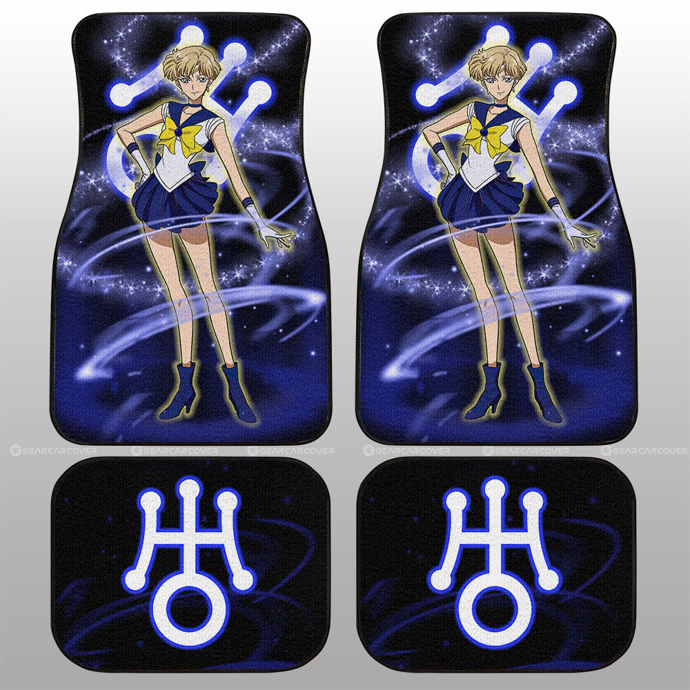 Sailor Uranus Car Floor Mats Custom Sailor Moon Anime Car Accessories - Gearcarcover - 1
