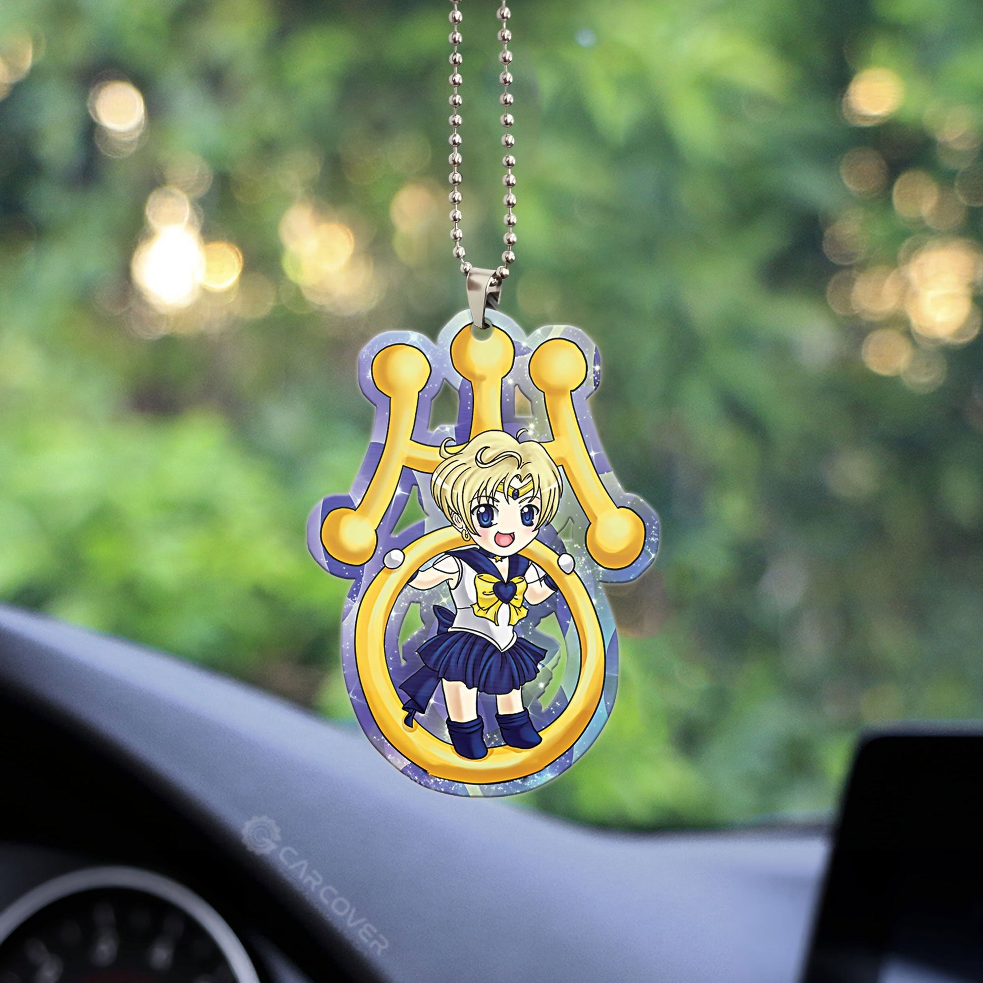 Sailor Uranus Symbol Ornament Custom Sailor Moon Anime Car Interior Accessories - Gearcarcover - 2