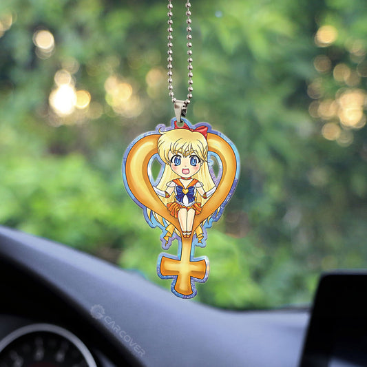 Sailor Venus Symbol Ornament Custom Sailor Moon Anime Car Accessories - Gearcarcover - 2