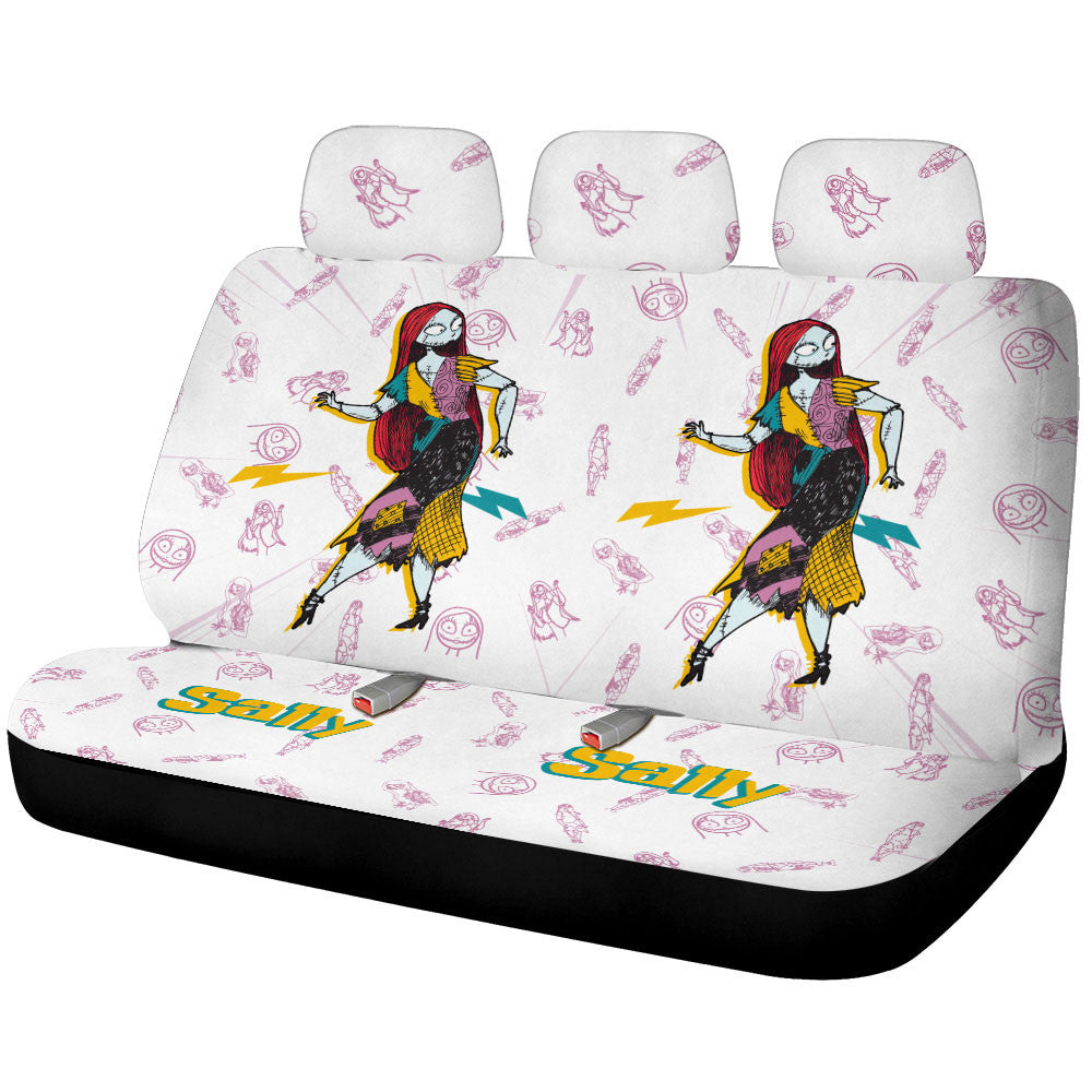 Sally Car Back Seat Cover Custom Cartoon Car Accessories - Gearcarcover - 1