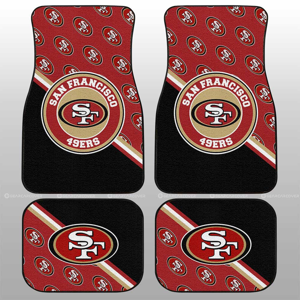 San Francisco 49ers NFL Merchandise Fan Gear, Car Mats, TeamAutoMats – Team  Auto Mats