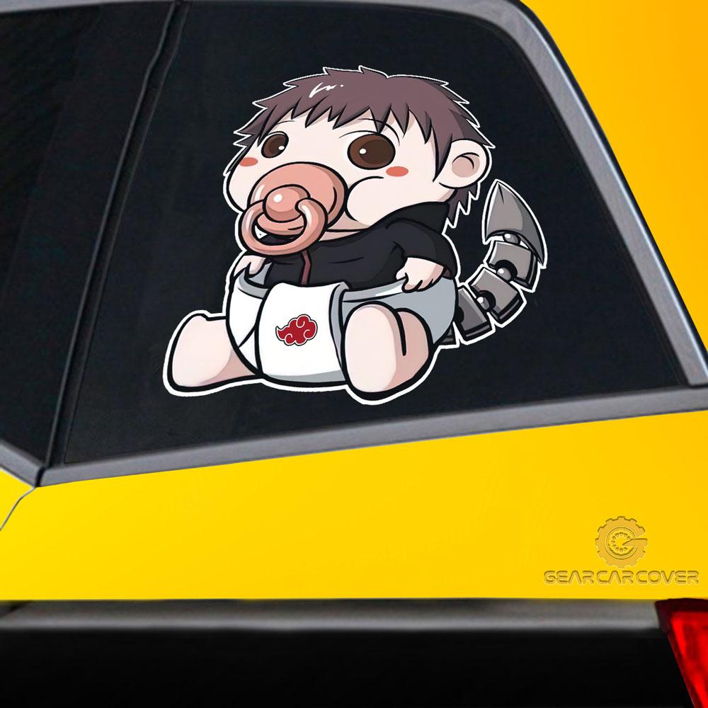 Sasori Car Sticker Custom Akatsuki Members Naru Anime Car Accessories - Gearcarcover - 2