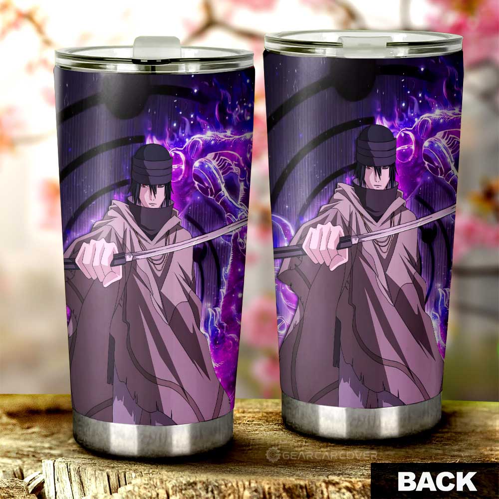 Sasuke Tumbler Cup Custom Sharingan Eye Car Accessories - Gearcarcover - 3