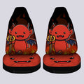 Satan Car Seat Covers Custom Halloween Characters Car Accessories - Gearcarcover - 2