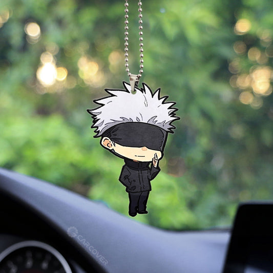 Satoru Gojo Ornament Custom Anime Jujutsu Kaisen Car Accessories - Gearcarcover - 2