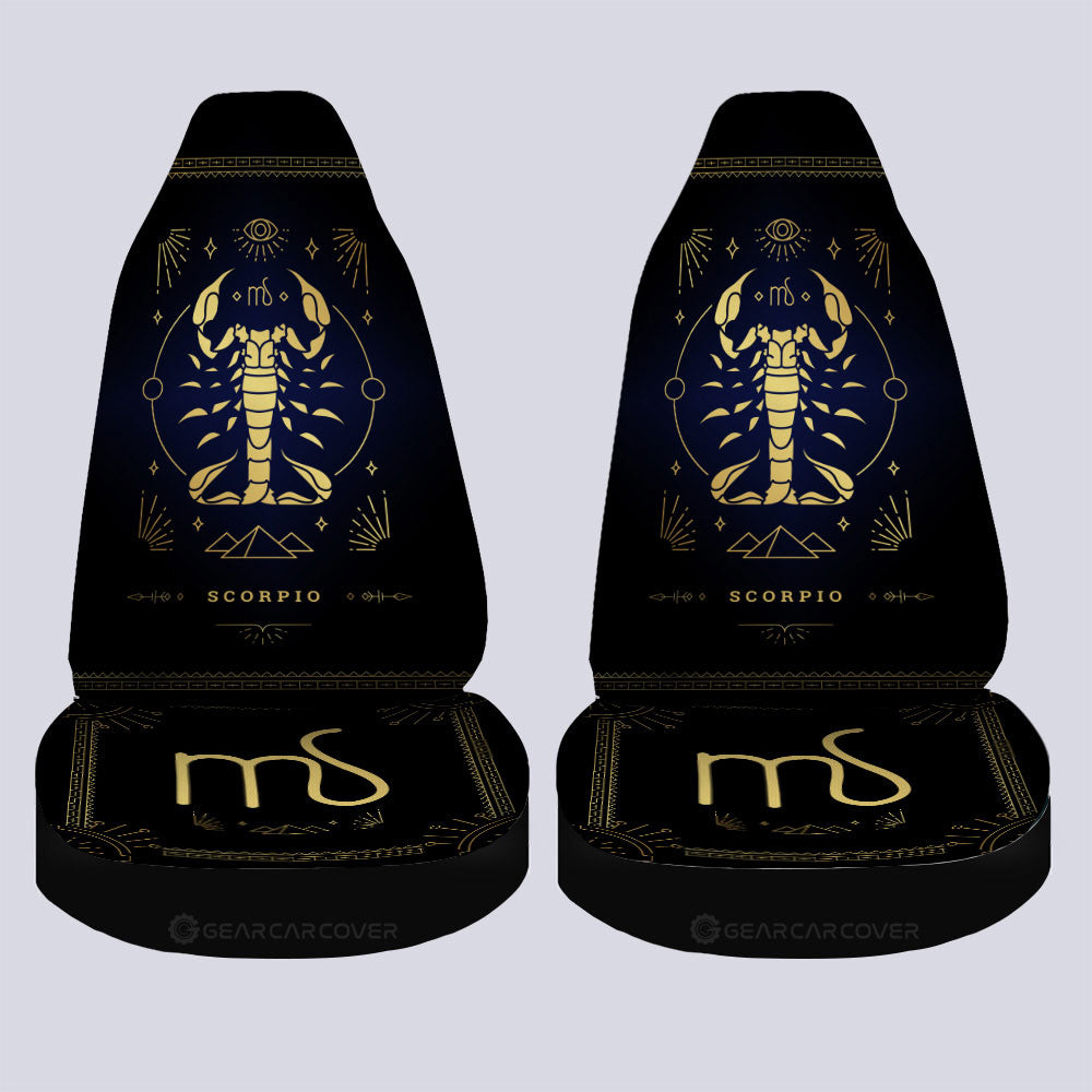 Scorpio Car Seat Covers Custom Zodiac Car Accessories - Gearcarcover - 2