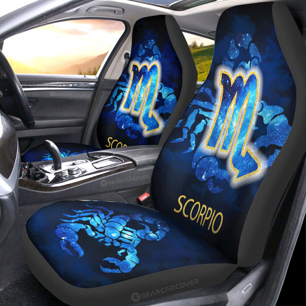 Scorpio Car Seat Covers Custom Zodiac Car Accessories - Gearcarcover - 4