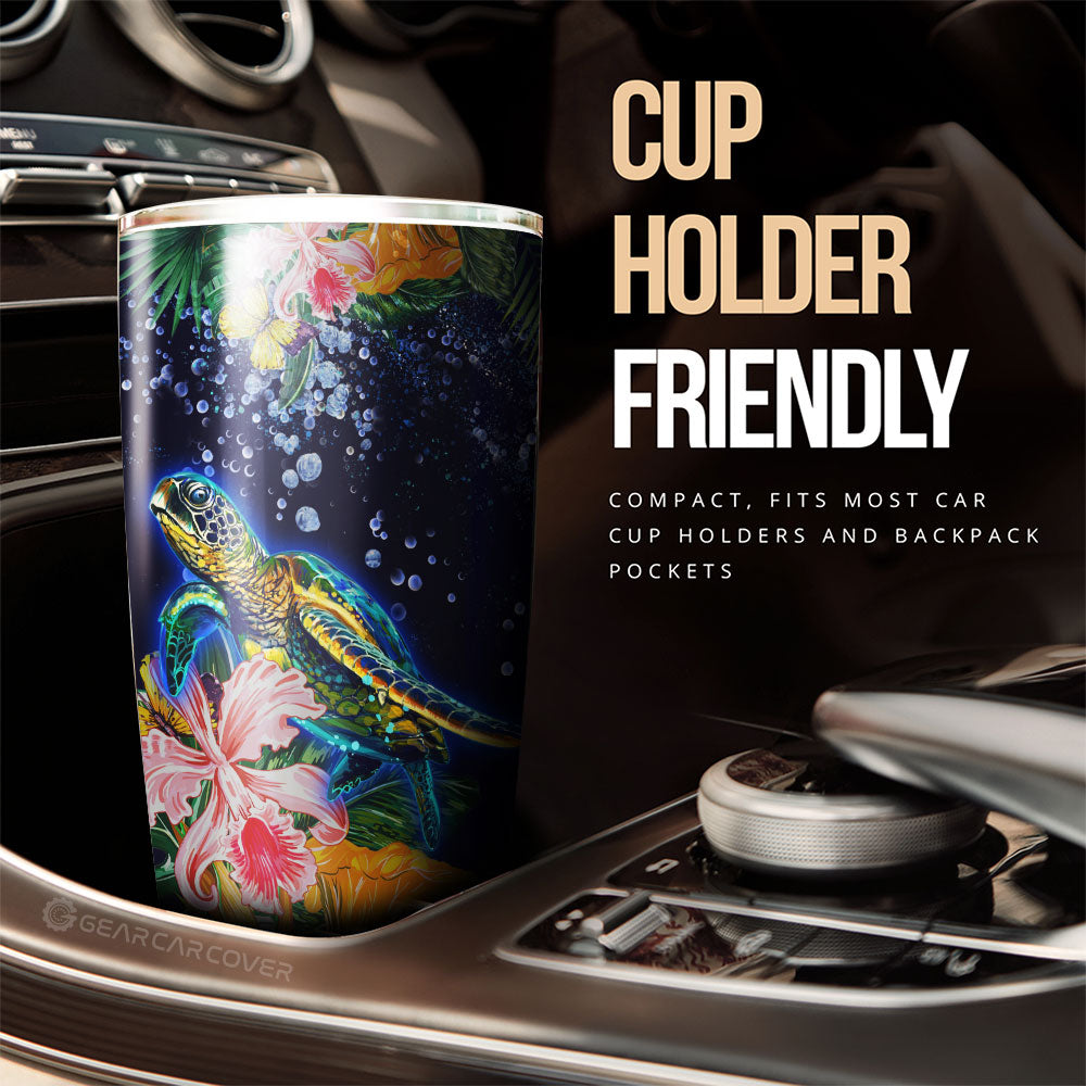Sea Turtle Tumbler Cup Custom Car Accessories - Gearcarcover - 2