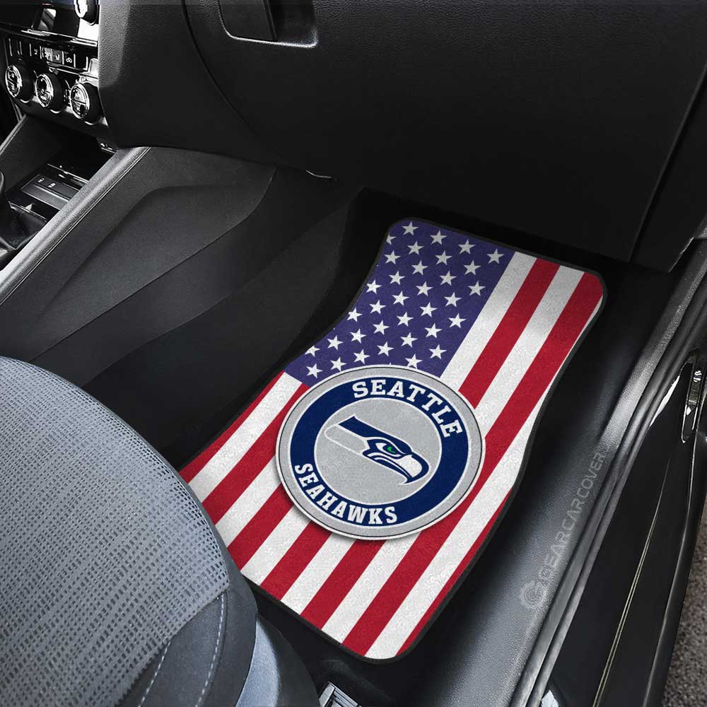 Seattle Seahawks Car Floor Mats Custom Car Decor Accessories - Gearcarcover - 3