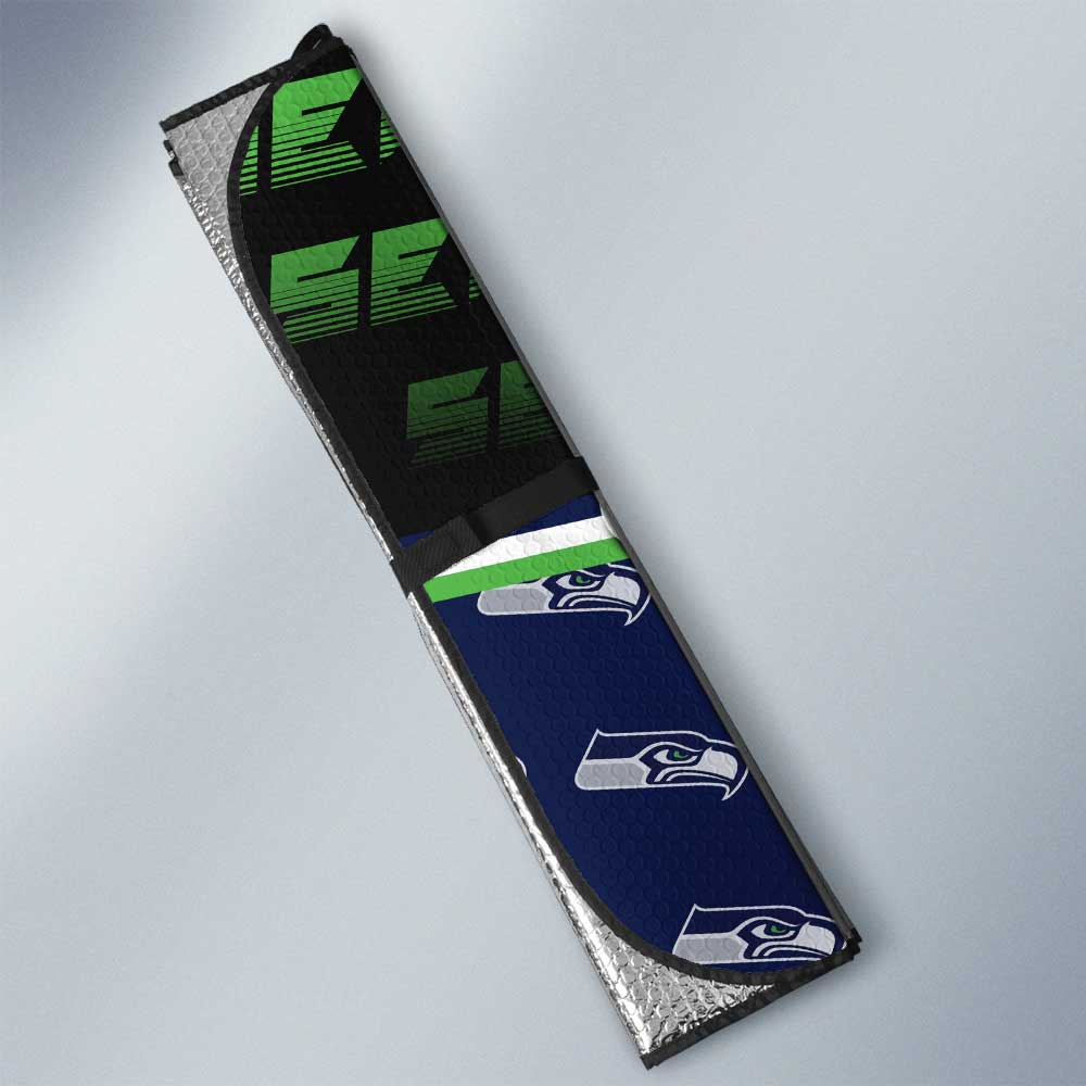Seattle Seahawks Car Sunshade Custom Car Interior Accessories - Gearcarcover - 3