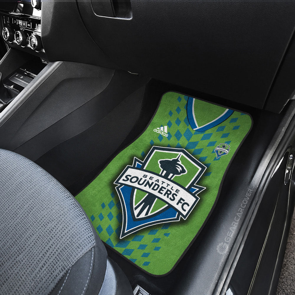 Seattle Sounders FC Car Floor Mats Custom Car Accessories For Fans - Gearcarcover - 3