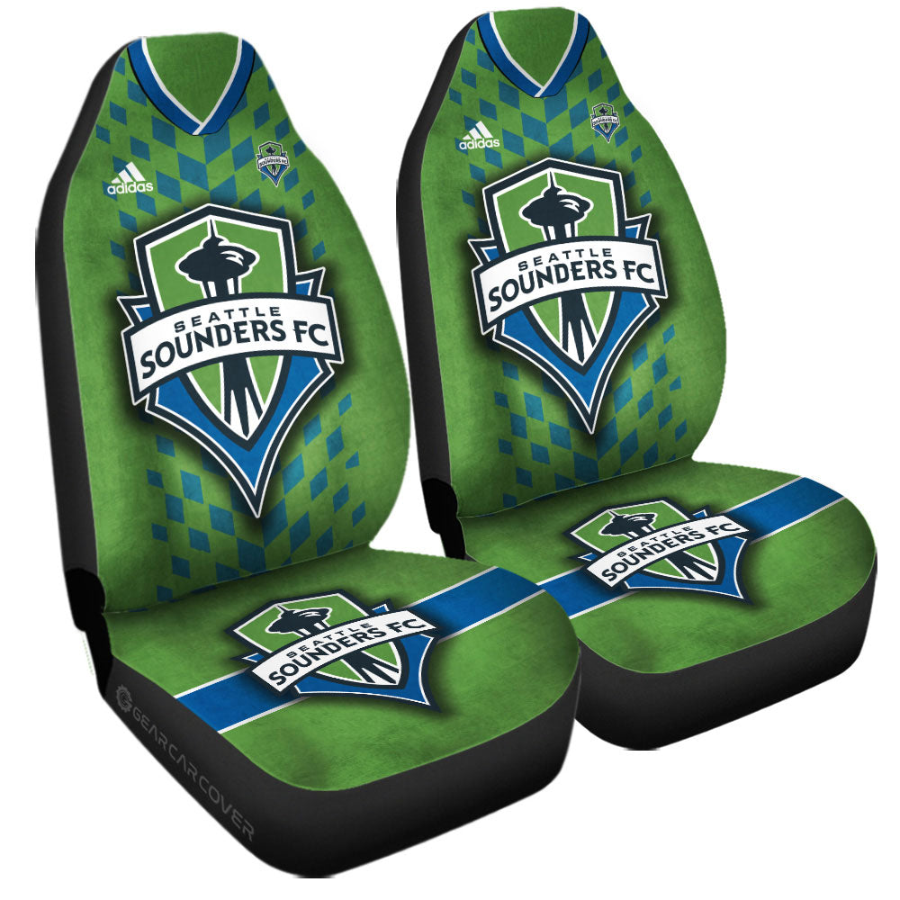 Seattle Sounders FC Car Seat Covers Custom Car Accessories For Fans - Gearcarcover - 2