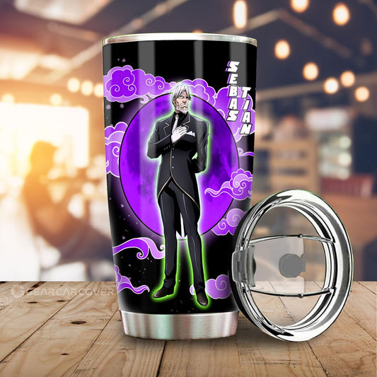 Sebas Tian Tumbler Cup Custom Overlord Anime Car Accessories - Gearcarcover - 1