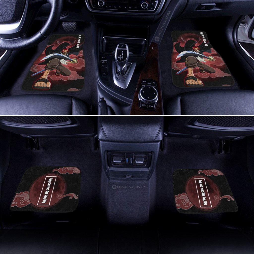 Shanks Car Floor Mats Custom For One Piece Anime Fans - Gearcarcover - 3