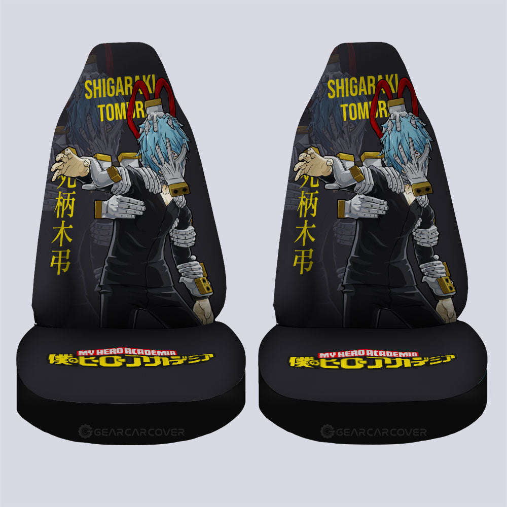 Shigaraki Tomura Car Seat Covers Custom My Hero Academia Car Accessories For Anime Fans - Gearcarcover - 4