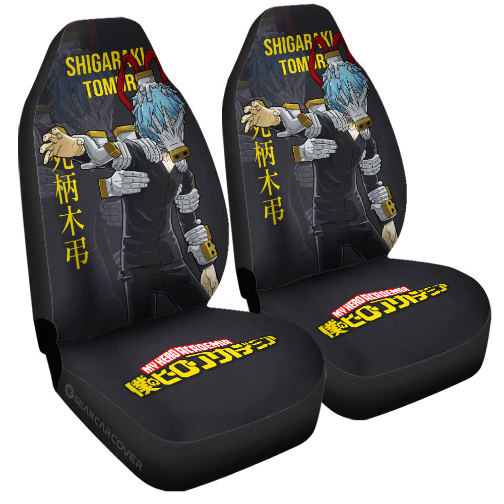 Shigaraki Tomura Car Seat Covers Custom My Hero Academia Car Accessories For Anime Fans - Gearcarcover - 3
