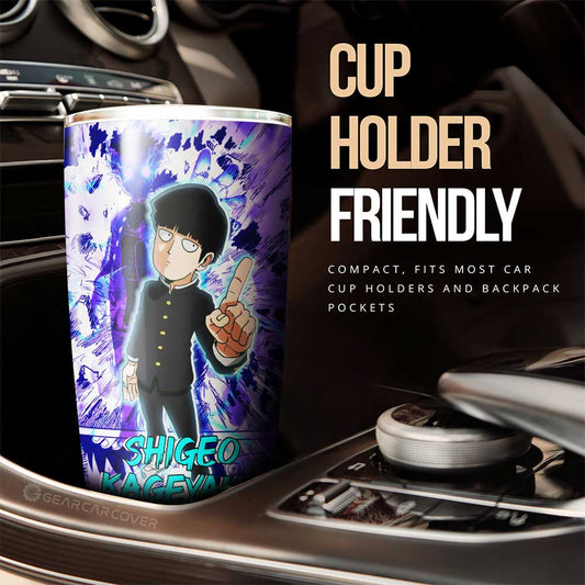 Shigeo Kageyama Tumbler Cup Custom Mob Pyscho 100 Anime - Gearcarcover - 2
