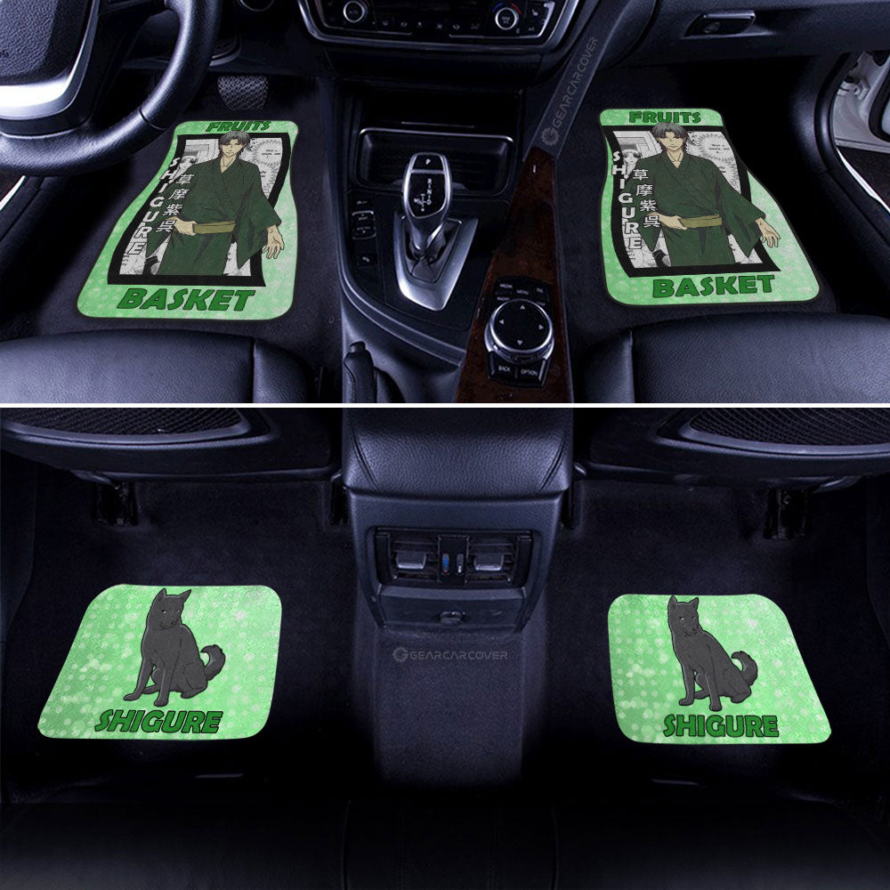 Shigure Sohma Car Floor Mats Custom Fruits Basket Anime Car Accessories - Gearcarcover - 2