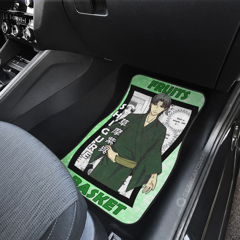 Shigure Sohma Car Floor Mats Custom Fruits Basket Anime Car Accessories - Gearcarcover - 4