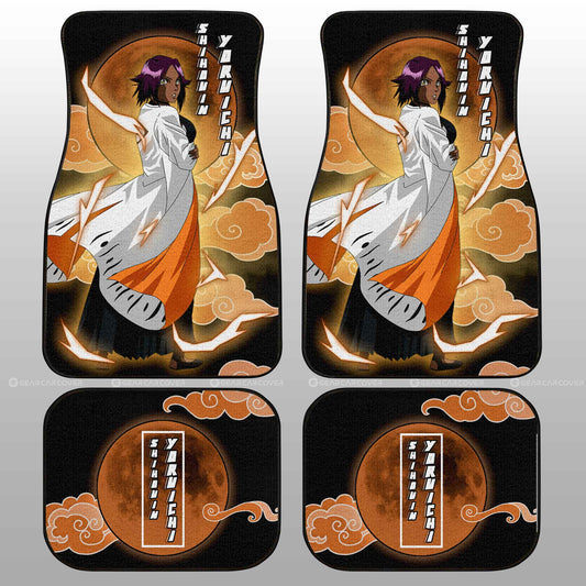Shihouin Yoruichi Car Floor Mats Custom Bleach Anime Car Interior Accessories - Gearcarcover - 2