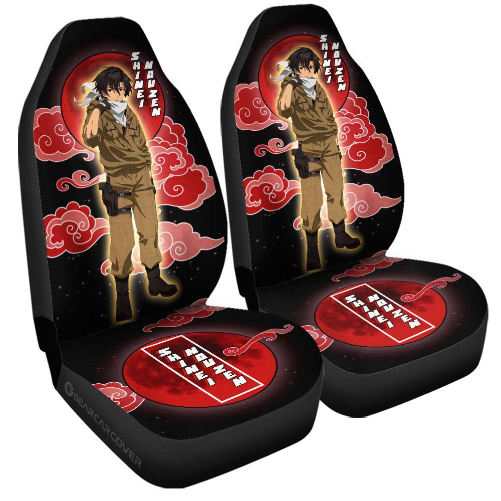 Shinei Nouzen Car Seat Covers Custom 86 Eighty Six Anime Car Accessories - Gearcarcover - 3