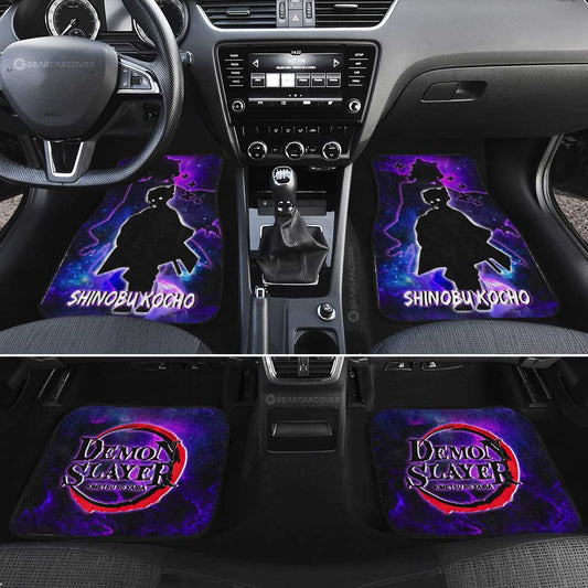 Shinobu Kocho Car Floor Mats Custom Demon Slayer Anime - Gearcarcover - 2