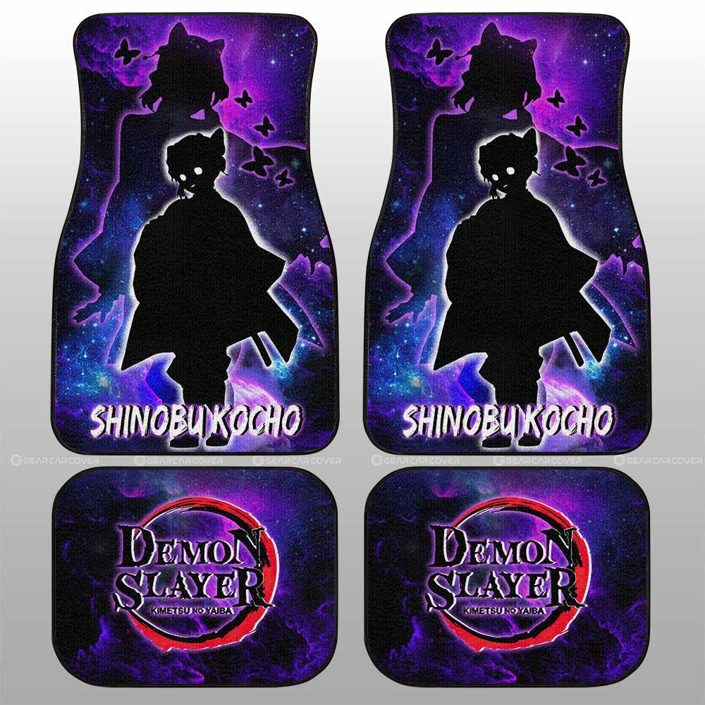 Shinobu Kocho Car Floor Mats Custom Demon Slayer Anime - Gearcarcover - 1