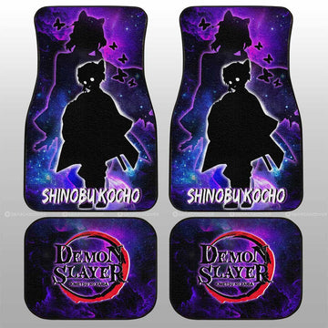 Shinobu Kocho Car Floor Mats Custom Demon Slayer Anime - Gearcarcover - 1