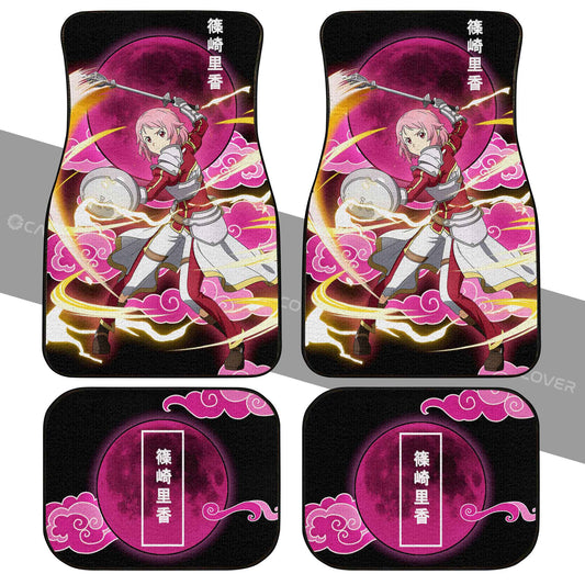 Shinozaki Rika Car Floor Mats Custom Anime Sword Art Online Car Accessories - Gearcarcover - 2