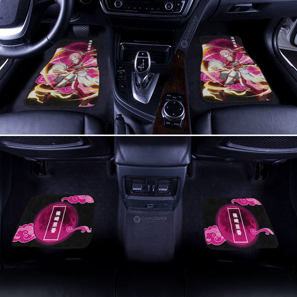 Shinozaki Rika Car Floor Mats Custom Anime Sword Art Online Car Accessories - Gearcarcover - 3