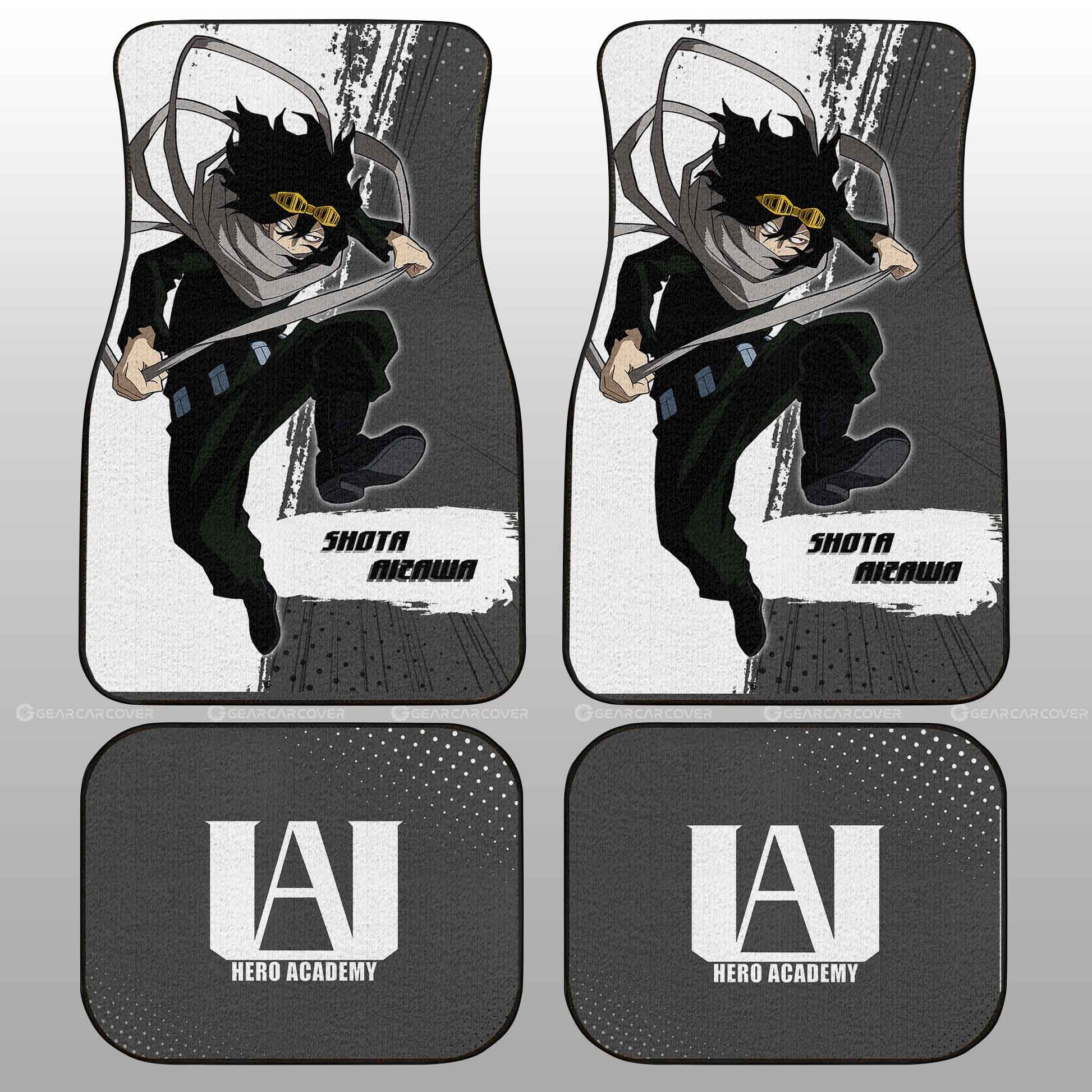 Shota Aizawa Car Floor Mats Custom For My Hero Academia Anime Fans - Gearcarcover - 2
