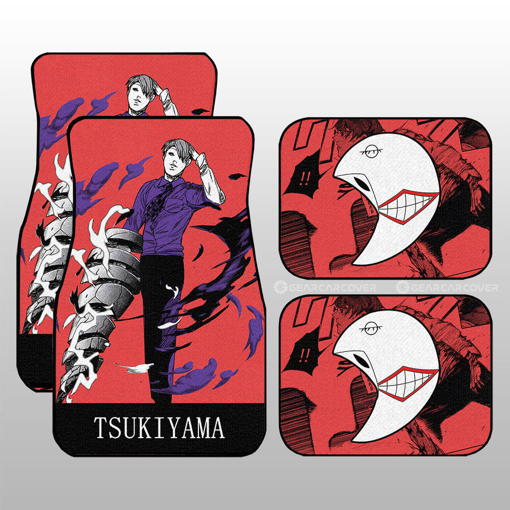 Shuu Tsukiyama Car Floor Mats Custom Tokyo Ghoul Anime Car Accessories - Gearcarcover - 1
