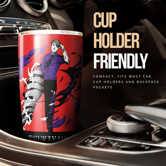 Shuu Tsukiyama Tumbler Cup Custom Tokyo Ghoul Anime Car Interior Accessories - Gearcarcover - 2