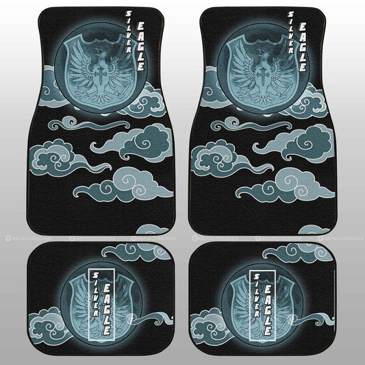 Silver Eagle Car Floor Mats Custom Anime Black Clover Car Accessories - Gearcarcover - 2