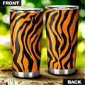 Skin Pattern Tiger Tumbler Stainless Steel - Gearcarcover - 2