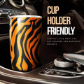 Skin Pattern Tiger Tumbler Stainless Steel - Gearcarcover - 3